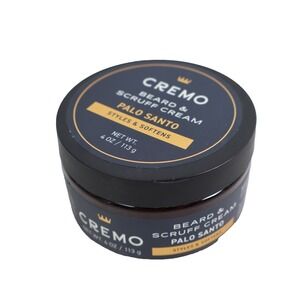 Cremo Beard & Scruff Cream, Palo Santo (Reserve Collection), 4 oz - Soothe Itch